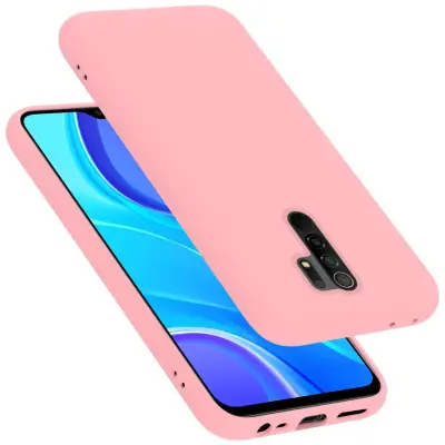 Cadorabo Case, združljiv s Xiaomi v tekoči roza barvi - zaščitni pokrov iz fleksibilnega silikona TPU
