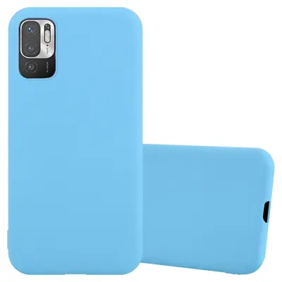 Cadorabo Case, združljiv s Xiaomi v Candy Blue - Zaščitni pokrov, narejen iz fleksibilnega silikona TPU
