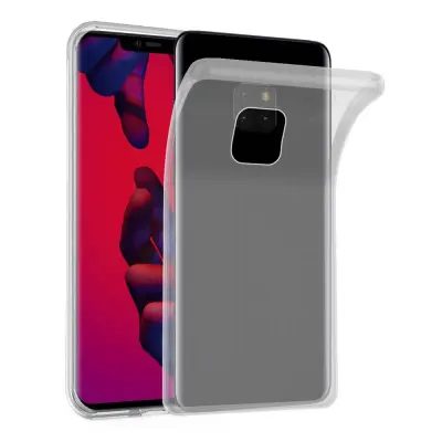 Cadorabo Case, združljiv s Huawei v popolnoma prozorni - zaščitni pokrov, narejen iz fleksibilnega silikona TPU