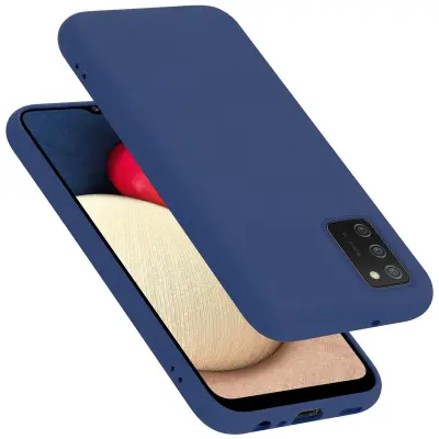 Cadorabo Case, združljiv s Samsungom v tekoči modro - zaščitni pokrov, narejen iz fleksibilnega silikona TPU