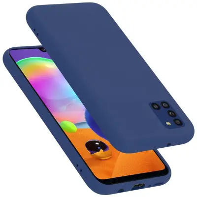 Cadorabo Case, združljiv s Samsungom v tekoči modro - zaščitni pokrov, narejen iz fleksibilnega silikona TPU