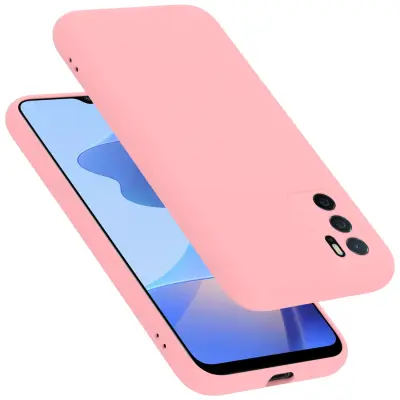 Cadorabo Case, združljiv z OPPO v tekoči roza barvi - zaščitni pokrov iz fleksibilnega silikona TPU