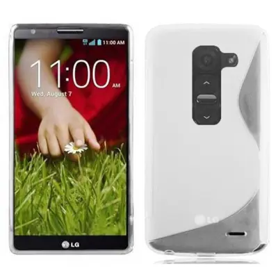 CADORABO Ohišje, združljiv z LG v Sneguljčici - zaščitni pokrov iz fleksibilnega silikona TPU