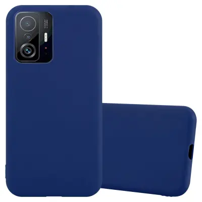 Cadorabo Case, združljiv s Xiaomi v Candy Tarmno Blue - zaščitna prevleka iz fleksibilnega silikona TPU