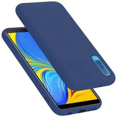 Cadorabo Case, združljiv s Samsungom v tekoči modro - zaščitni pokrov, narejen iz fleksibilnega silikona TPU