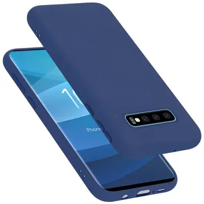 Cadorabo Case, združljiv s Samsungom v tekoči modro - zaščitni pokrov, narejen iz fleksibilnega silikona TPU