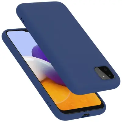 Cadorabo Case, združljiv s Samsungom v tekoči modro - zaščitni pokrov, narejen iz fleksibilnega silikona TPU