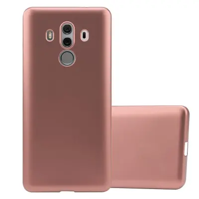 CADORABO primera, združljiv s Huawei v kovinski rosă ‰ Gold - zaščitni pokrov, narejen iz fleksibilnega silikona TPU