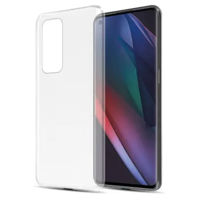Primer Cadorabo, združljiv z OPPO v popolnoma prozornem - zaščitnem pokrovu, narejen iz fleksibilnega silikona TPU