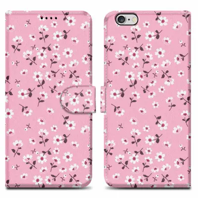 CADORABO Ohišje, združljiv z Apple - Design Flower Rain št. 6 - Zaščitni pokrov z magnetnim zapiranjem, funkcijo stojala in režo za kartico