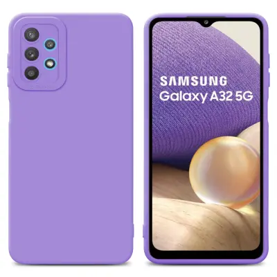 CADORABO Ohišje, združljiv s Samsungom v tekoči svetlobi vijolični - zaščitni pokrov iz fleksibilnega silikona TPU