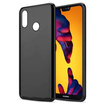 Cadorabo Case, združljiv s Huawei v črni barvi - zaščitni pokrov iz fleksibilnega silikona TPU