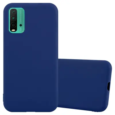 Cadorabo Case, združljiv s Xiaomi v Candy Tarmno Blue - zaščitna prevleka iz fleksibilnega silikona TPU