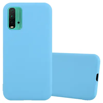 Cadorabo Case, združljiv s Xiaomi v Candy Blue - Zaščitni pokrov, narejen iz fleksibilnega silikona TPU