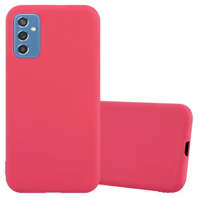 Cadorabo Case, združljiv s Samsungom v Candy Red - Zaščitni pokrov iz fleksibilnega silikona TPU