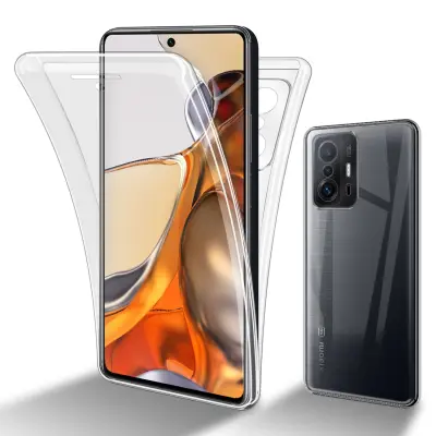 CADORABO Xiaomi v prozorni - 360 -° ° zaščitni pokrov celotnega telesa - zaščita pred sprednjim in hrbtom, vsestransko zaščito z zaščitnim zaslonom