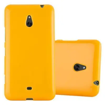 CADORABO Ohišje, združljiv z Nokia v Jelly Yellow - Zaščitni pokrov, narejen iz fleksibilnega silikona TPU