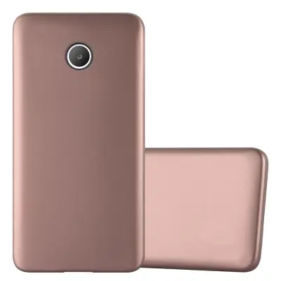 CADORABO primera, združljiv s Huawei v kovinski rosă ‰ Gold - zaščitni pokrov, narejen iz fleksibilnega silikona TPU