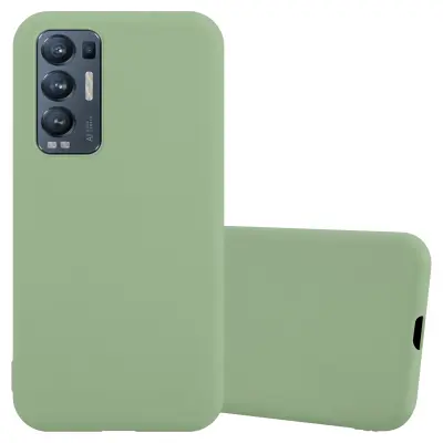 Cadorabo Case, združljiv z OPPO v Candy Pastel Green - Zaščitni pokrov iz fleksibilnega silikona TPU