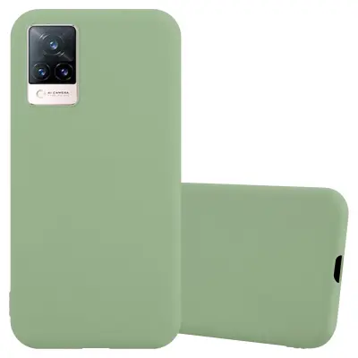 Cadorabo Case, združljiv z vivo v Candy Pastel Green - Zaščitni pokrov iz fleksibilnega silikona TPU