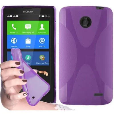 Cadorabo Case, združljiv z Nokia v pastelni vijolični barvi - zaščitni pokrov iz fleksibilnega silikona TPU