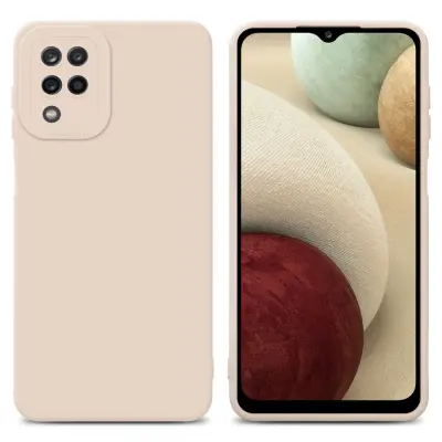 Cadorabo Case, združljiv s Samsungom v Fluid Cream - zaščitni pokrov iz fleksibilnega silikona TPU