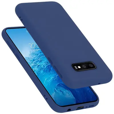 Cadorabo Case, združljiv s Samsungom v tekoči modro - zaščitni pokrov, narejen iz fleksibilnega silikona TPU