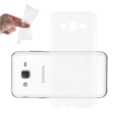 Cadorabo Case, združljiv s Samsungom v popolnoma prozornem - zaščitnem pokrovu, narejen iz fleksibilnega silikona TPU