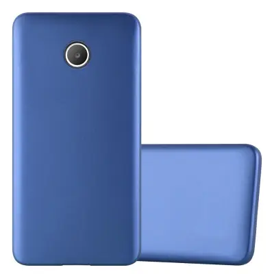 Cadorabo Case, združljiv s Huawei v kovinsko modri barvi - zaščitni pokrov iz fleksibilnega silikona TPU