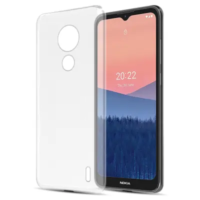 Cadorabo Case, združljiv z Nokia v popolnoma prozorni - zaščitni pokrov, narejen iz fleksibilnega silikona TPU