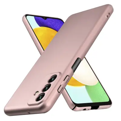 CADORABO CASE, združljiv s Samsungom v kovinskem rosă ‰ Gold - Hard Case zaščitni pokrov v kovinskem videzu proti praskam in udarcem