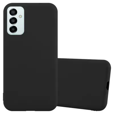 CADORABO Ohišje, združljiv s Samsungom v Candy Black - Zaščitni pokrov, narejen iz fleksibilnega silikona TPU