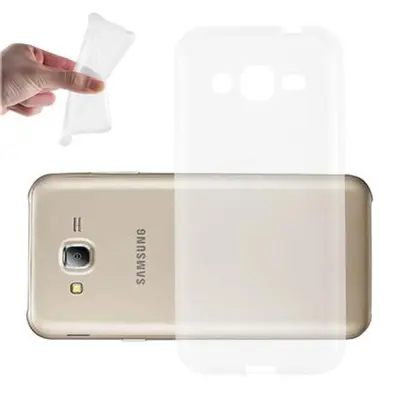 Cadorabo Case, združljiv s Samsungom v popolnoma prozornem - zaščitnem pokrovu, narejen iz fleksibilnega silikona TPU