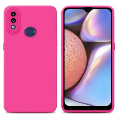 Cadorabo Case, združljiv s Samsungom v Fluid Hotpink - zaščitni pokrov iz fleksibilnega silikona TPU