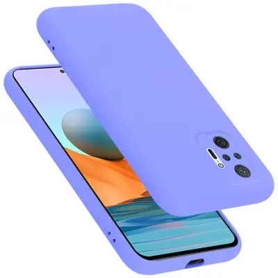 CADORABO Ohišje, združljiv s Xiaomi v tekoči svetlobi vijoličen - zaščitni pokrov iz fleksibilnega silikona TPU