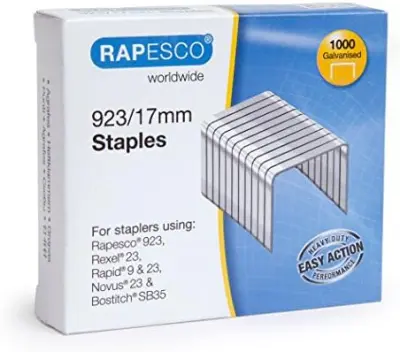 Sponke za spenjač Heavy duty 923/17 Rapesco 1000 kos