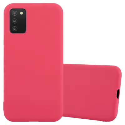 Cadorabo Case, združljiv s Samsungom v Candy Red - Zaščitni pokrov iz fleksibilnega silikona TPU