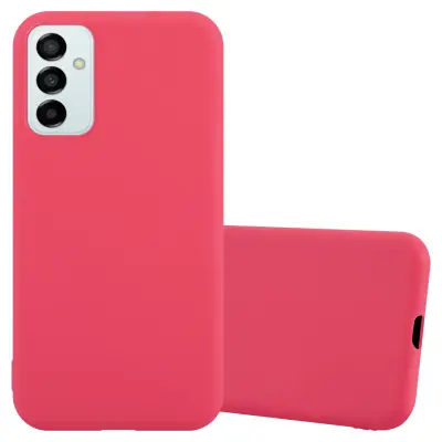 Cadorabo Case, združljiv s Samsungom v Candy Red - Zaščitni pokrov iz fleksibilnega silikona TPU