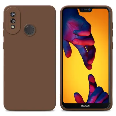 Cadorabo Case, združljiv s Huawei v tekočinski rjavi barvi - zaščitni pokrov iz fleksibilnega silikona TPU