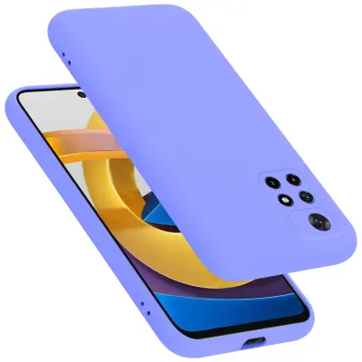 CADORABO Ohišje, združljiv s Xiaomi v tekoči svetlobi vijoličen - zaščitni pokrov iz fleksibilnega silikona TPU