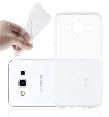 Cadorabo Case, združljiv s Samsungom v popolnoma prozornem - zaščitnem pokrovu, narejen iz fleksibilnega silikona TPU