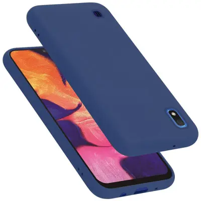 Cadorabo Case, združljiv s Samsungom v tekoči modro - zaščitni pokrov, narejen iz fleksibilnega silikona TPU