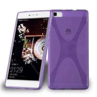 Cadorabo Case, združljiv s Huawei v pastelni vijolični barvi - zaščitni pokrov iz fleksibilnega silikona TPU