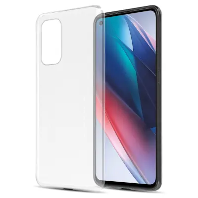 Primer Cadorabo, združljiv z OPPO v popolnoma prozornem - zaščitnem pokrovu, narejen iz fleksibilnega silikona TPU