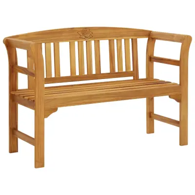 vidaXL Vrtna klop 114 cm trden akacijev les