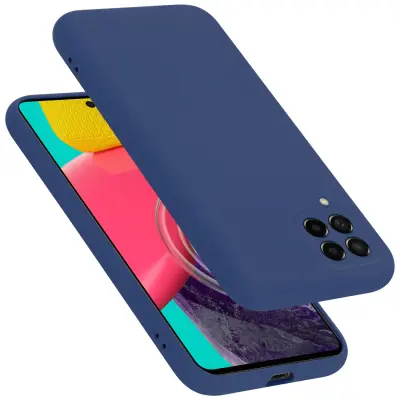 Cadorabo Case, združljiv s Samsungom v tekoči modro - zaščitni pokrov, narejen iz fleksibilnega silikona TPU