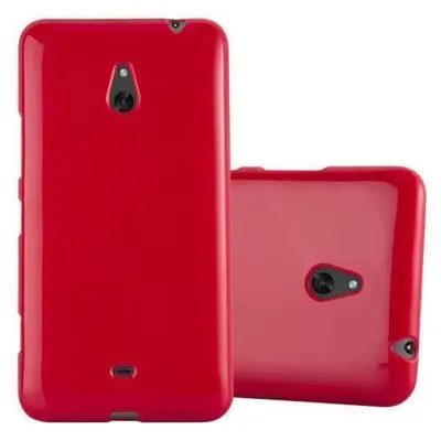 Cadorabo Case, združljiv z Nokia v Jelly Red - Zaščitni pokrov, narejen iz fleksibilnega silikona TPU
