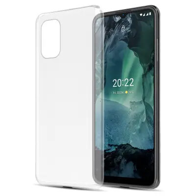 Cadorabo Case, združljiv z Nokia v popolnoma prozorni - zaščitni pokrov, narejen iz fleksibilnega silikona TPU
