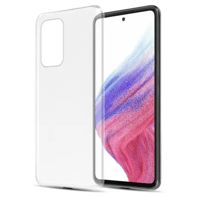 Cadorabo Case, združljiv s Samsungom v popolnoma prozornem - zaščitnem pokrovu, narejen iz fleksibilnega silikona TPU