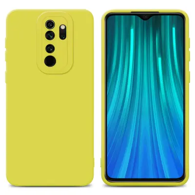 CADORABO Ohišje, združljiv s Xiaomi v tekočini rumeni - zaščitni pokrov, narejen iz fleksibilnega silikona TPU